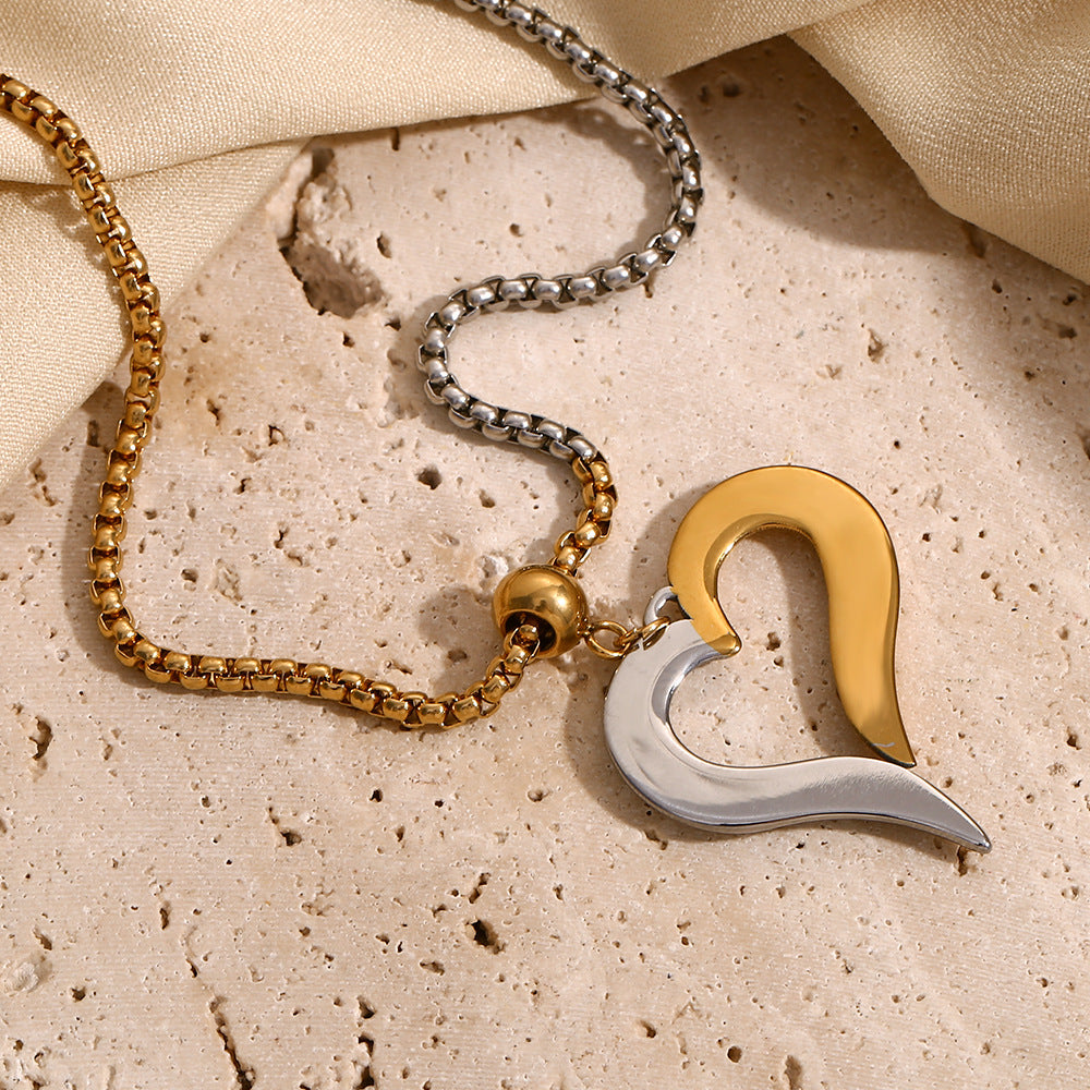 Wholesale Design Personality Creative Pendant Stainless Steel Plated  Necklace